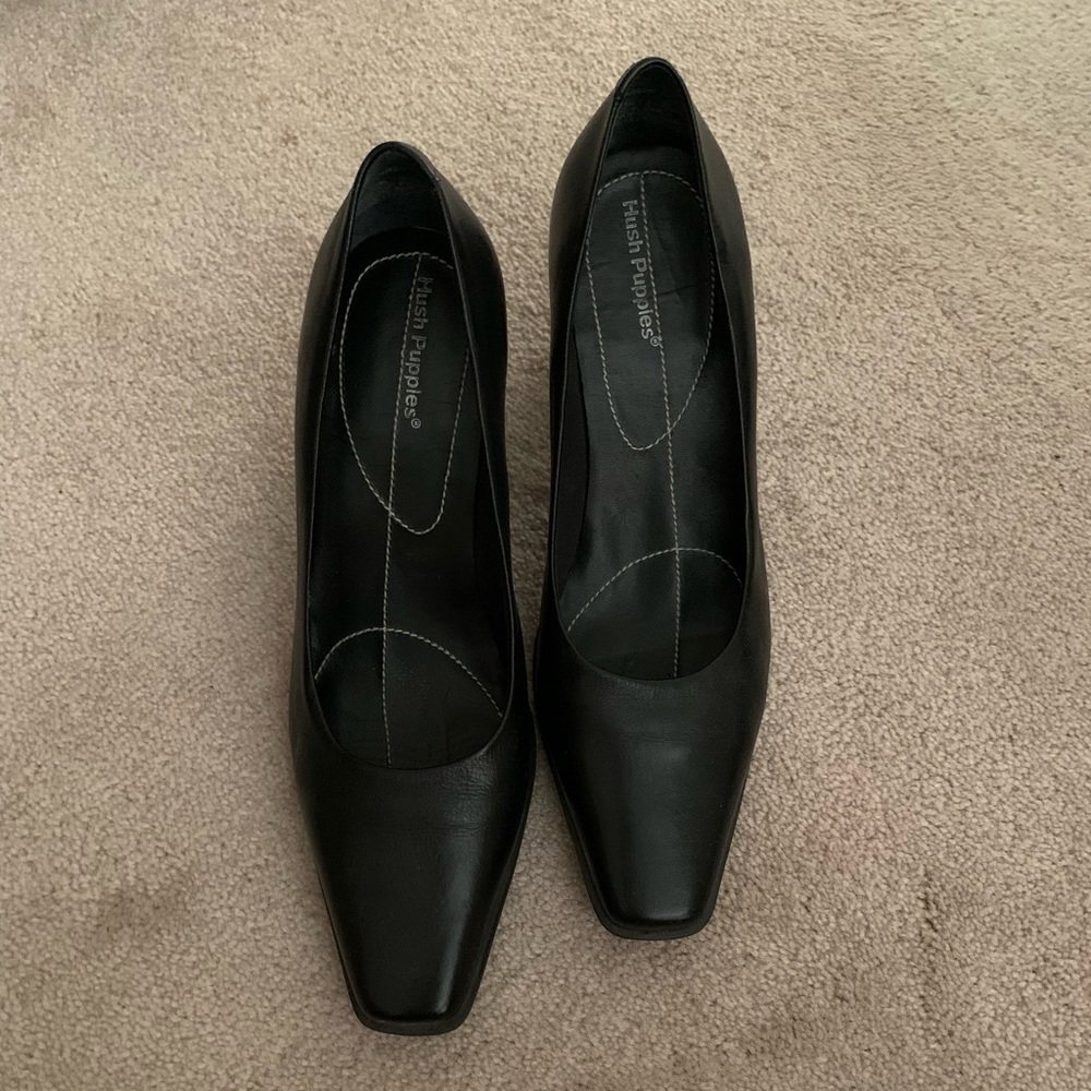 Hush Puppies black heels